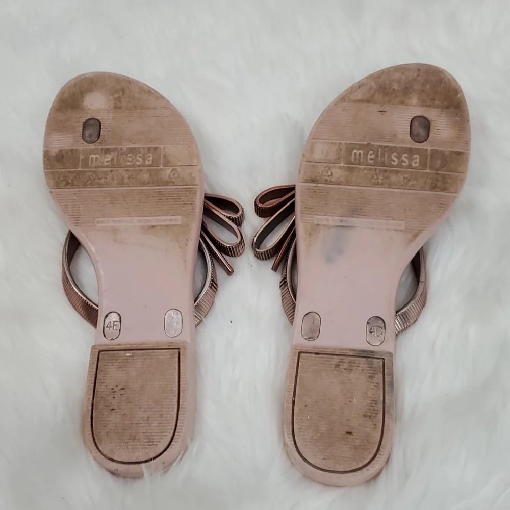 Melissa  shoes sandals flip flops girl size 4